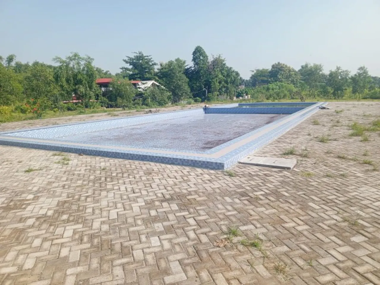 Dibangun Pemdes Mancilan Jombang, Kolam Renang Rp 500 Juta Mangkrak