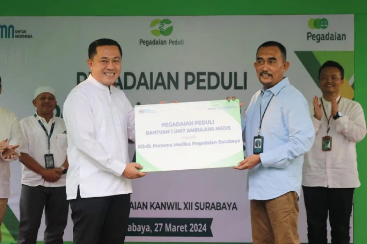 Baca juga : PT Pegadaian Serahkan Bantuan 2 Unit Mobil Ambulance ke Yayasan Walisongo 