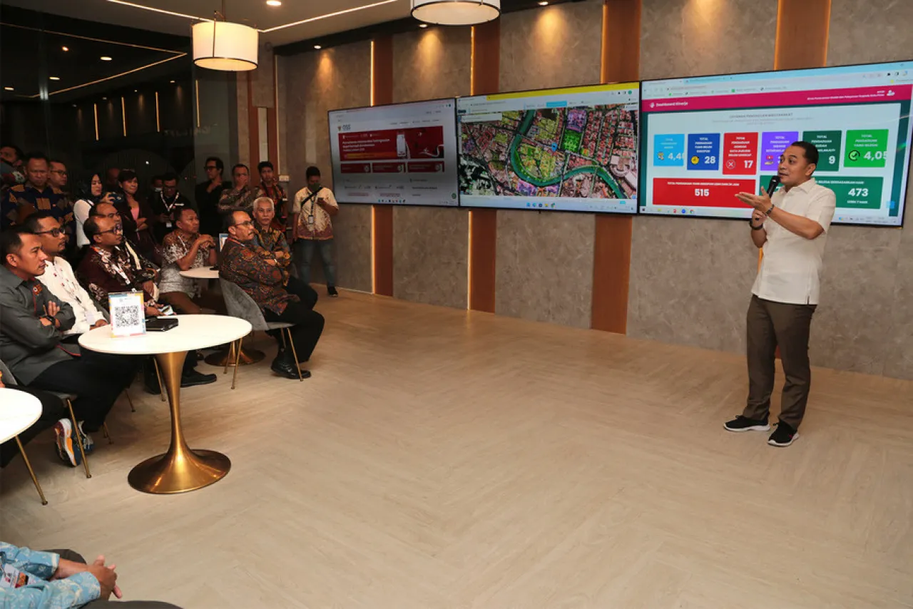 Realisasi Investasi Surabaya Tahun 2023 Tembus Rp 37,57 T