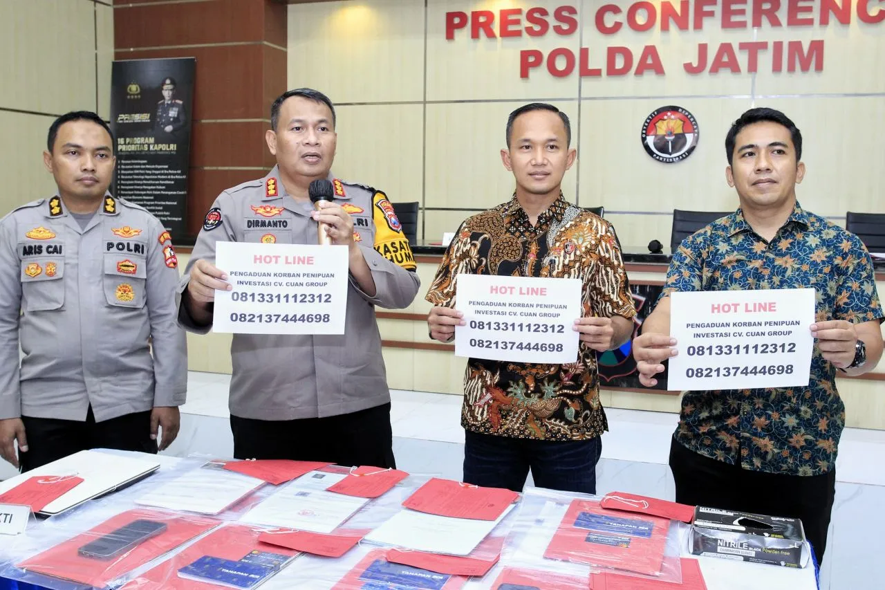Polda Jatim Tetapkan 3 Selebgram Sebagai Tersangka Kasus Investasi Bodong