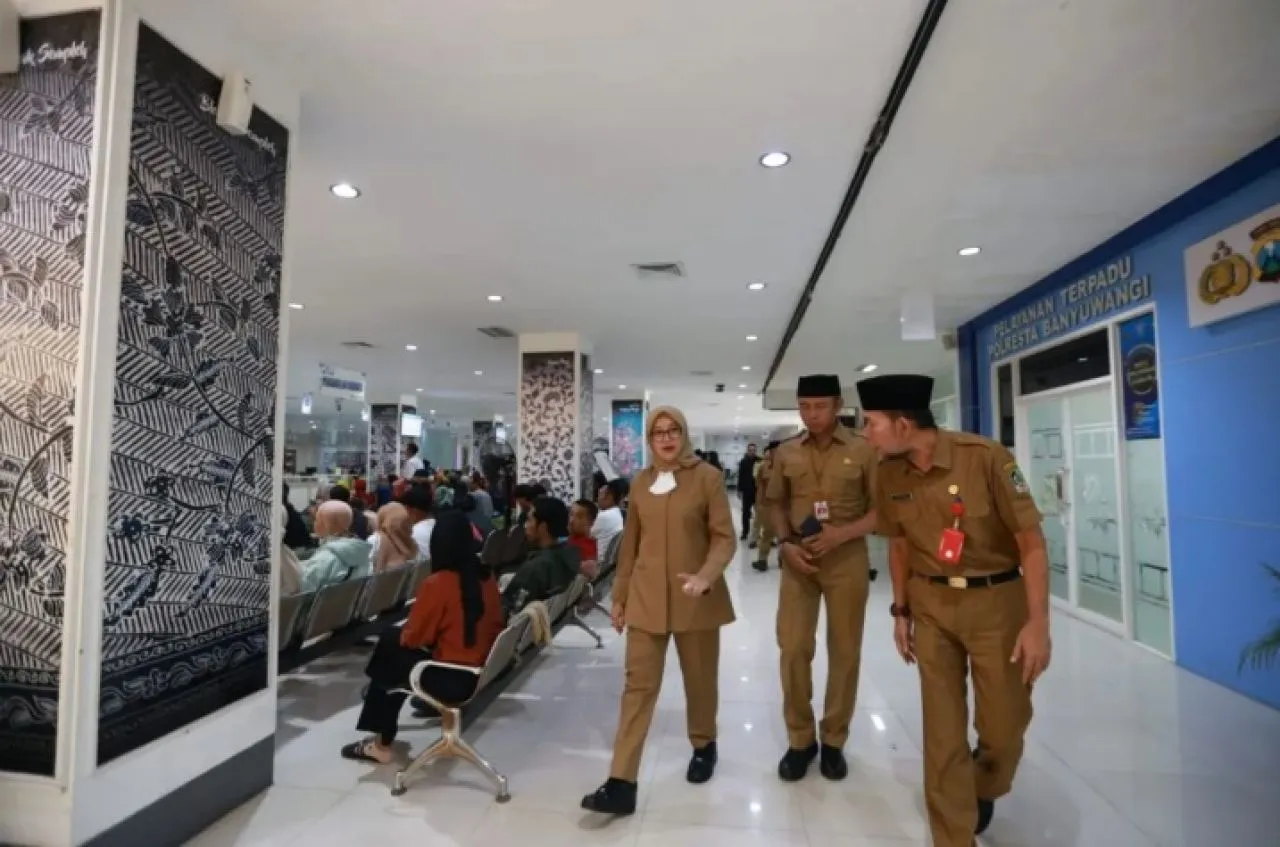 Bupati Banyuwangi Sidak MPP Pasca Libur Lebaran