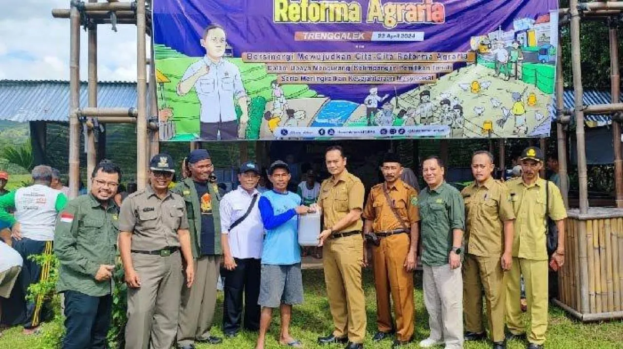 Program PTSL Sasar 14 Desa di Trenggalek