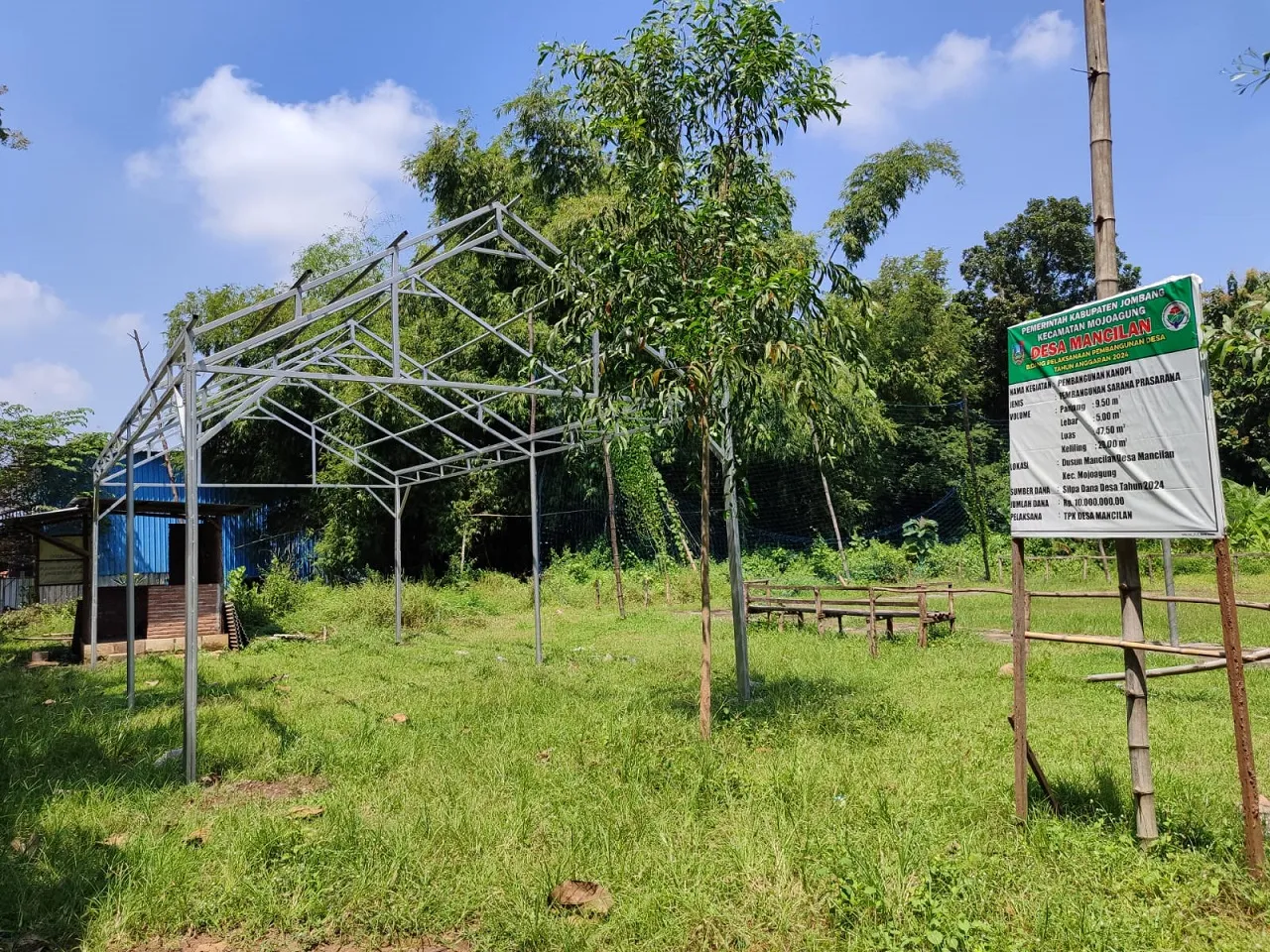 Sejumlah Proyek di Mancilan Jombang Diduga Mangkrak dan Dikerjakan Setengah-setengah