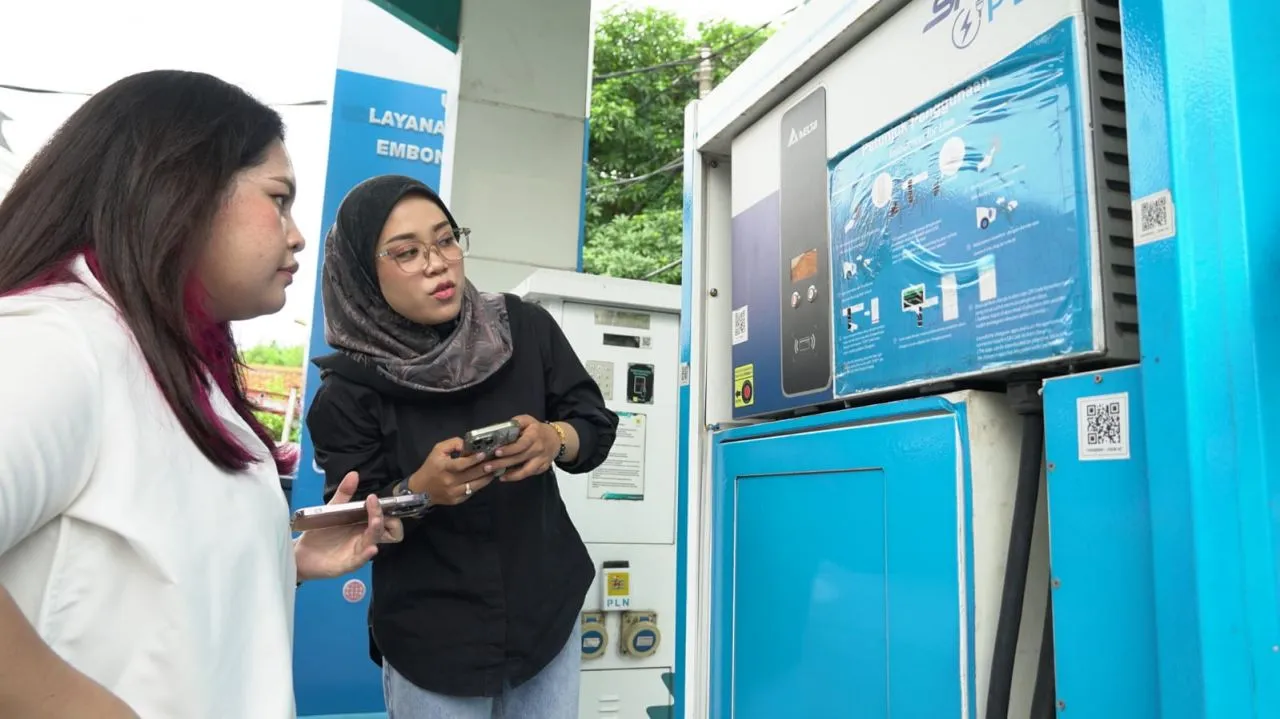 Tinjau SPKLU di Jatim, GM PLN Pastikan Semua Unit Beroperasi Optimal