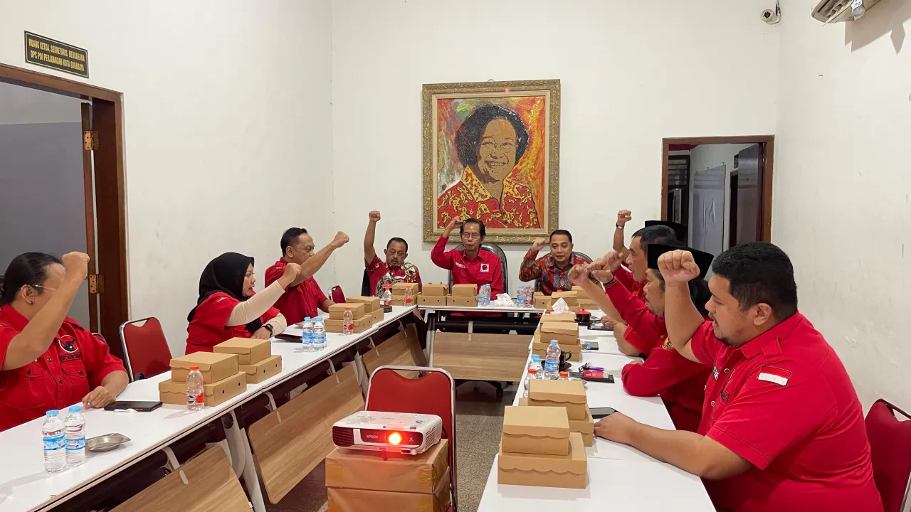 Menjelang Pendaftaran, PDIP Surabaya Bahas Persiapan Pilkada 2024 