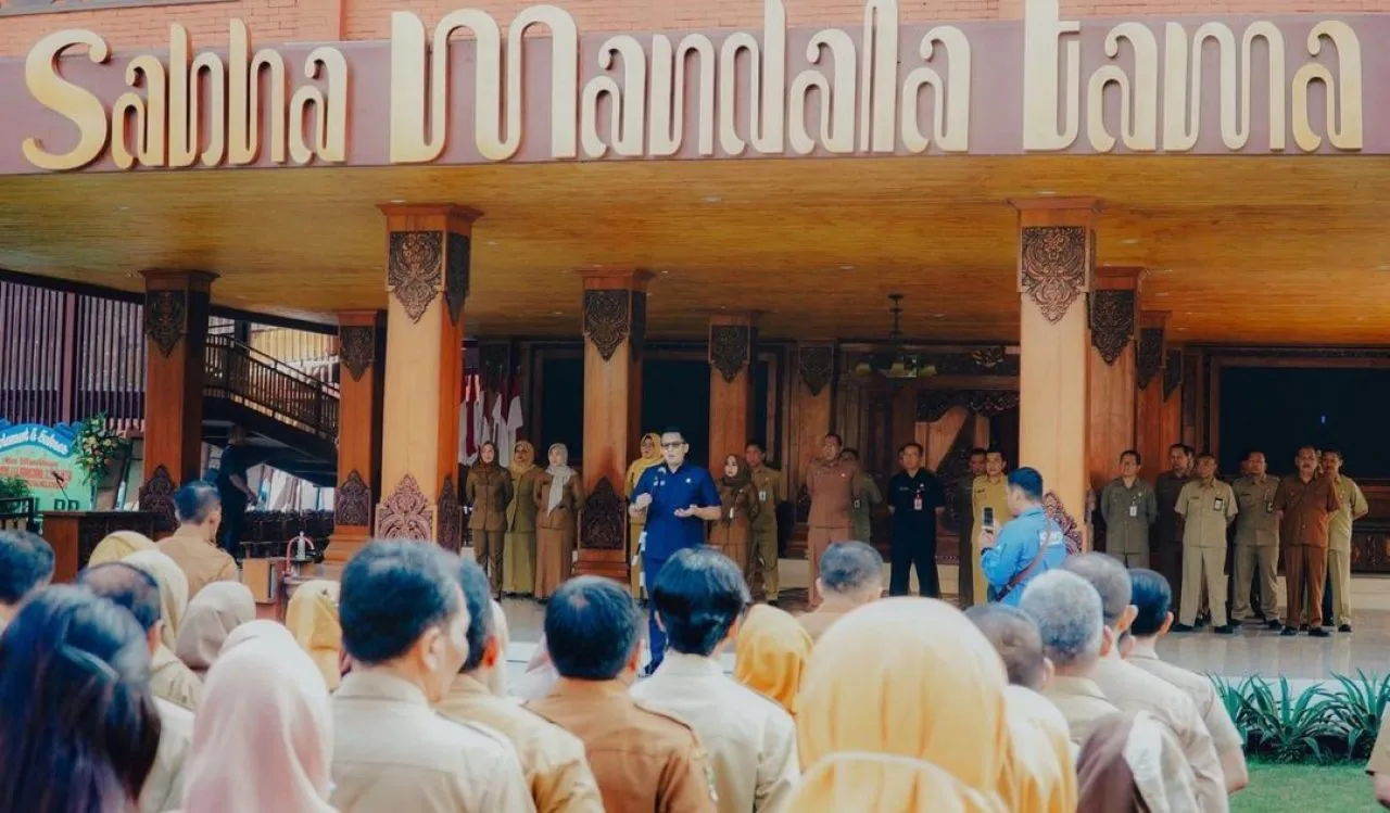 Tak Ada WFH, Pj Ali Kuncoro Tegaskan ASN Pemkot Mojokerto  Kembali Kerja Usai Libur Lebaran