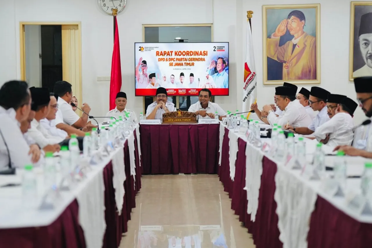 Prabowo Presiden, Gerindra Sapu Bersih 39 Pilkada di Jawa Timur