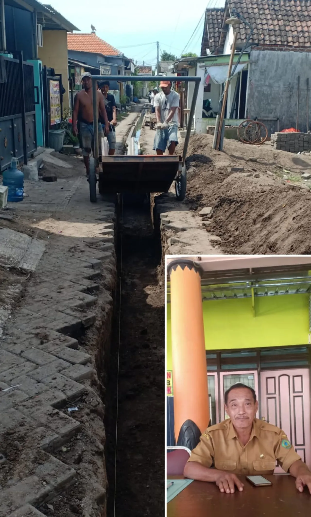Pembangunan Saluran Buis Solusi untuk Resapan Air saat Musim Penghujan