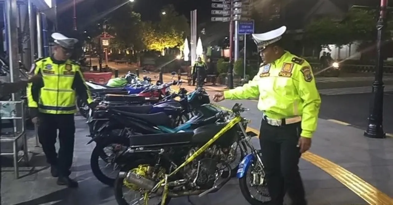 Belasan Anak di Bawah Umur di Ngawi Terjaring Balap Liar