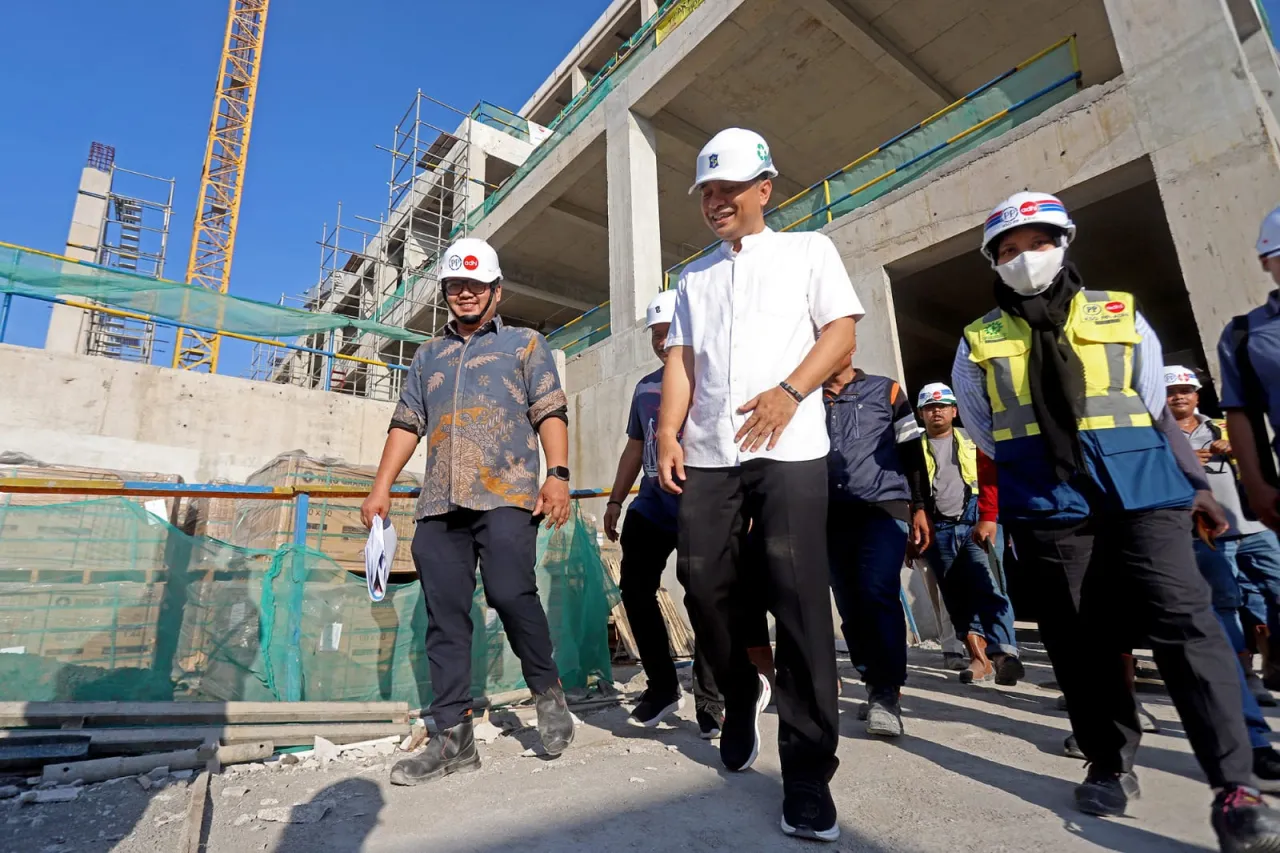 Pengerjaan RSUD Surabaya Timur Capai 43 Persen