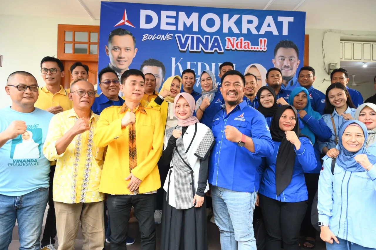 Ashari Pastikan 99 Persen Rekom Partai Demokrat Jatuh ke Mbak Vinanda Untuk Maju Pilwali Kota Kediri