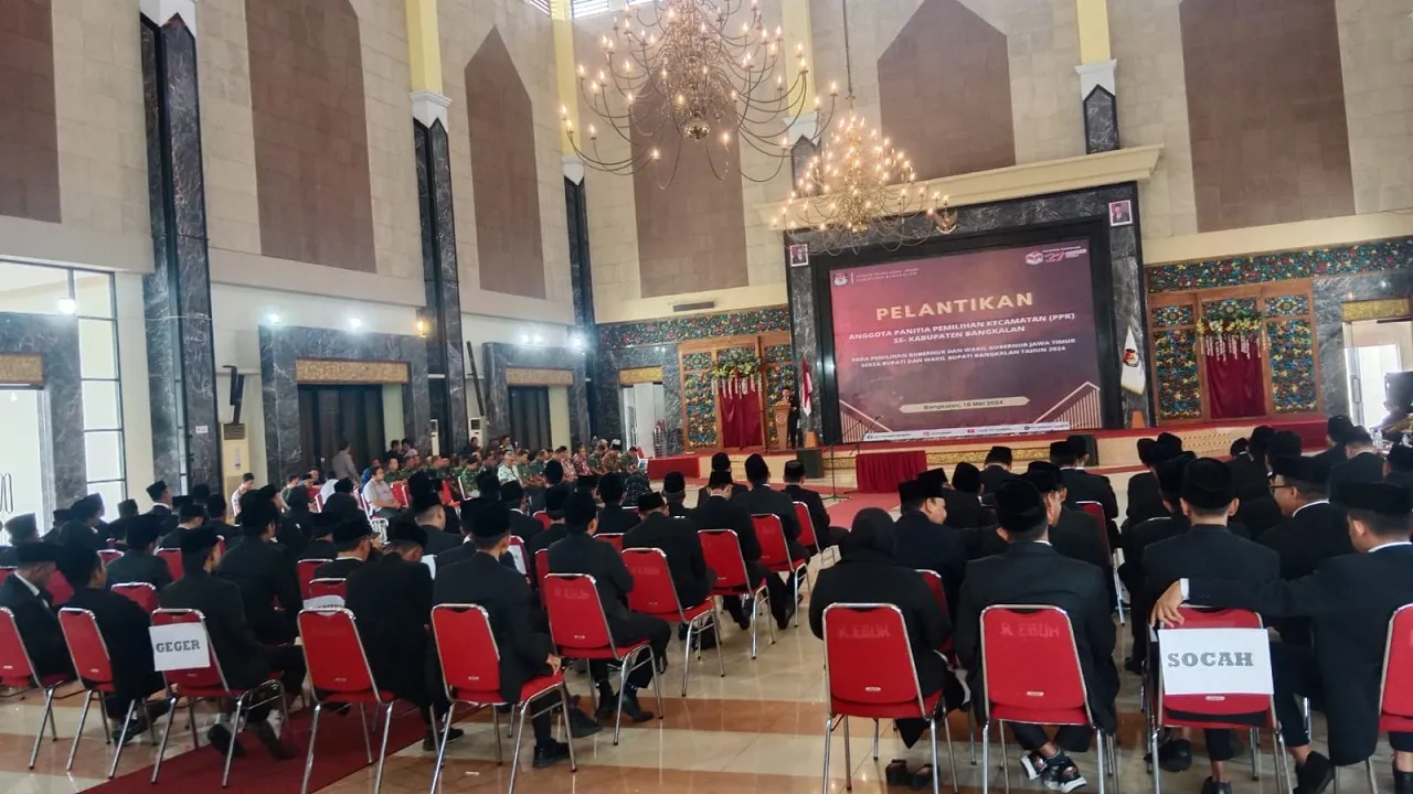 KPU Lantik 90 PPK Untuk Pilkada 2024