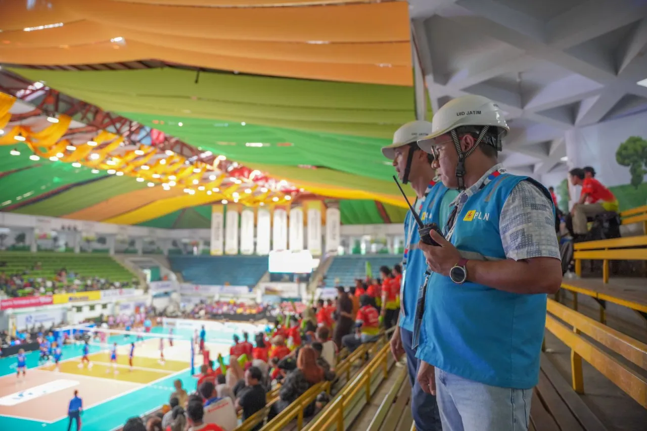 Amankan Gelaran Proliga di Gresik, PLN Jamin Pasokan Listrik GOR Tri Dharma