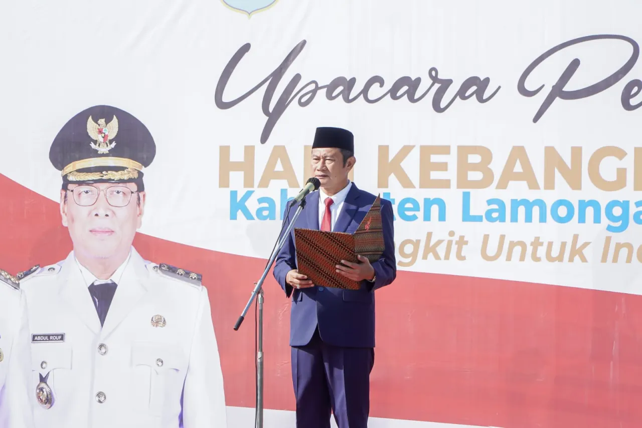 Peringati Harkitnas, Bupati Lamongan Ingatkan Pentingnya Teknologi sebagai Solusi