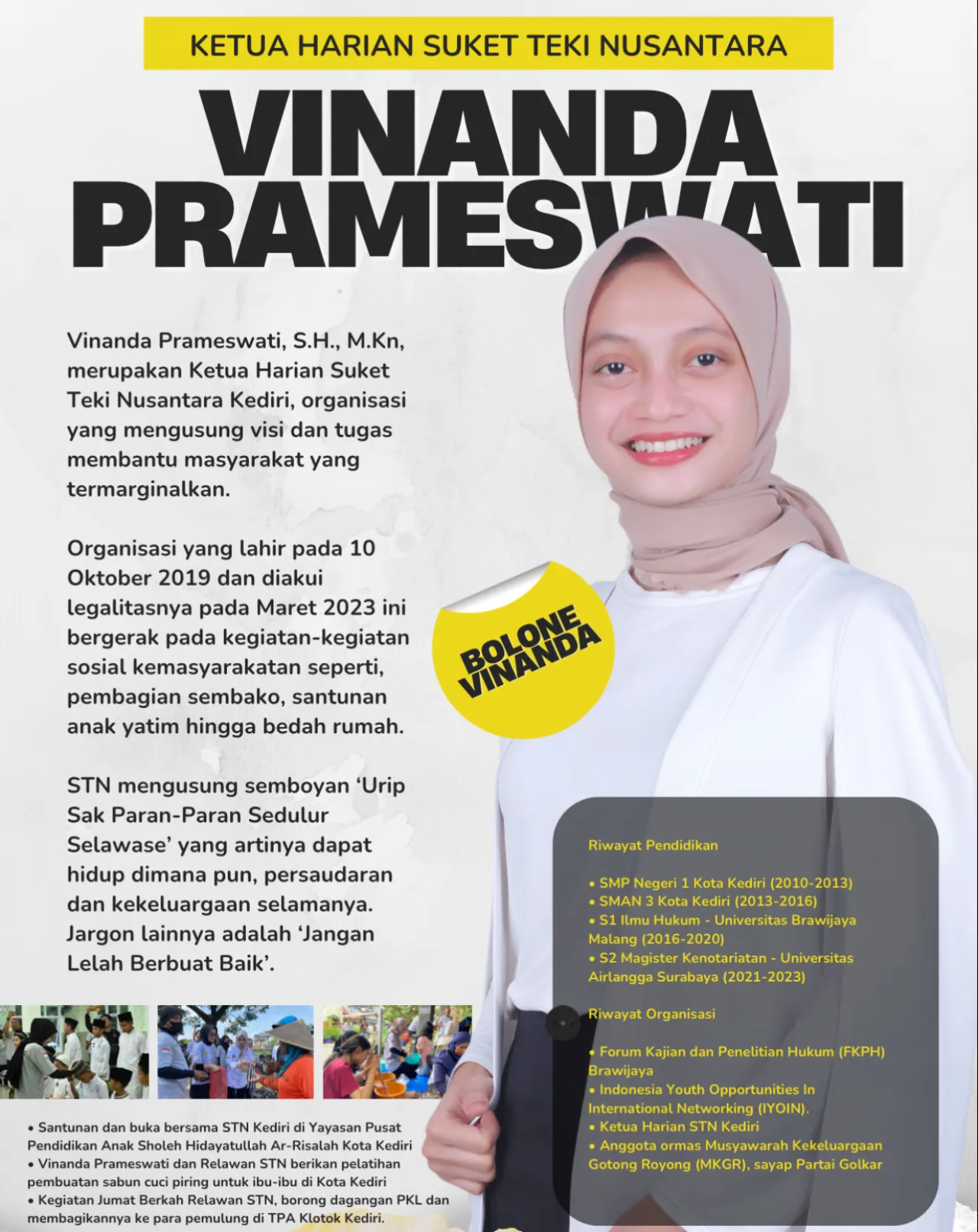 Ini Profil Vinanda Prameswati yang Maju Calon Walikota Kediri