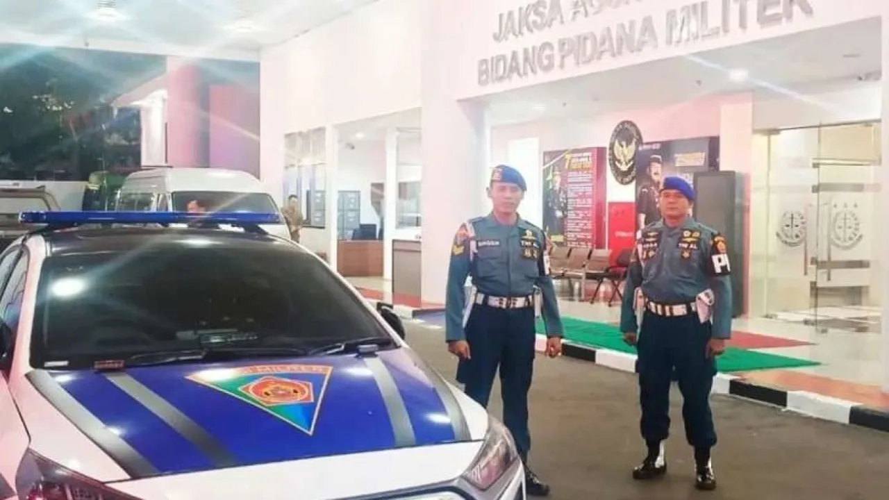 Jampidsus, Dijaga Personil Puspom TNI