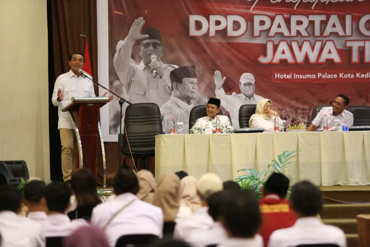 Pilwali Kediri 2024, Rakercab Gerindra Beri Sinyal Koalisi dengan Golkar