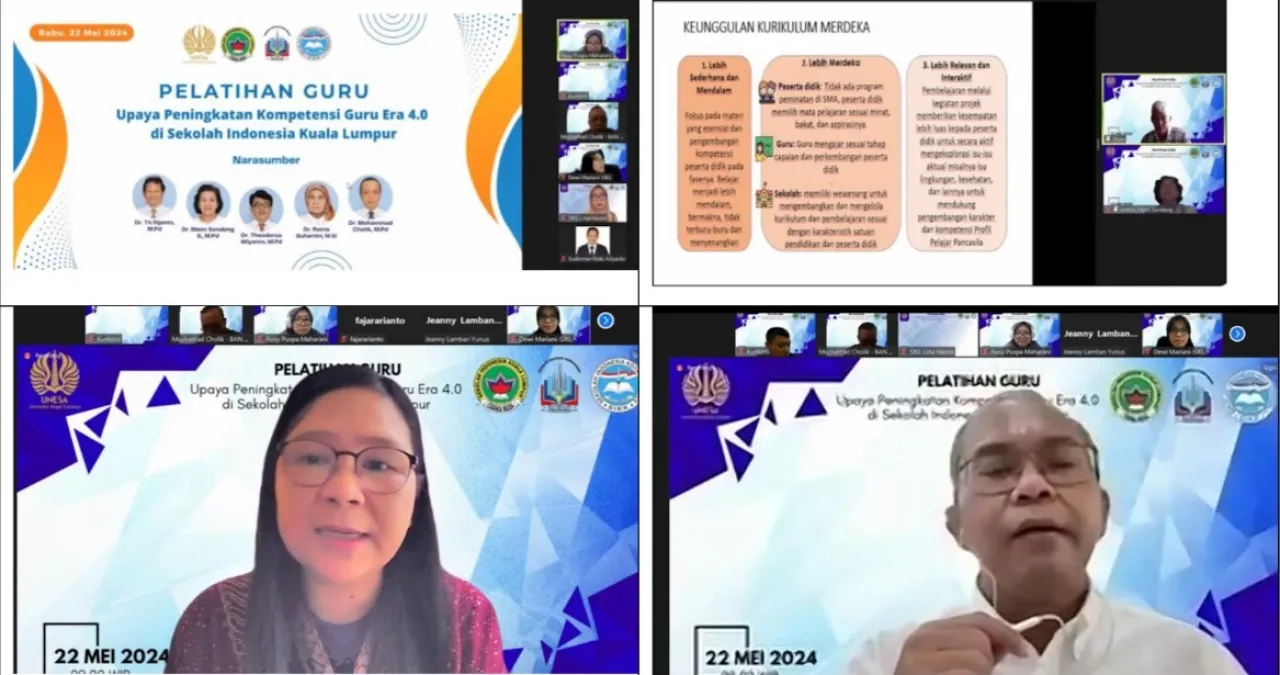 Magister TP UNESA Roadshow Pelatihan Guru Indonesia Malaysia 