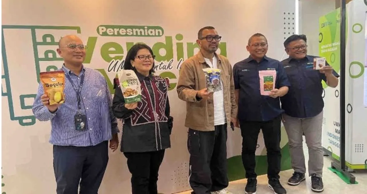 Pegadaian Pasarkan Produk UMKM Lewat Vending Machine