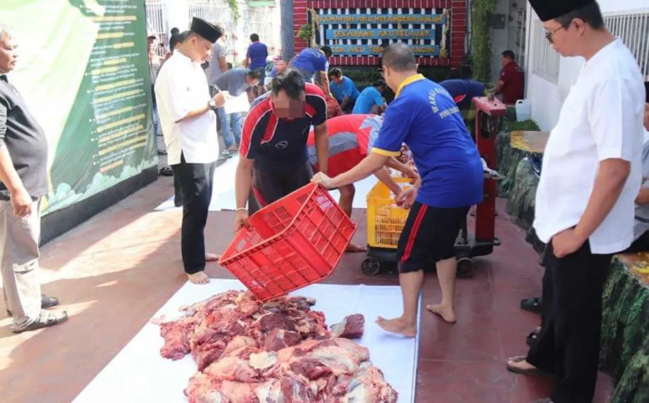 Baca juga : WBP Lapas Kediri Potong Hewan Kurban
