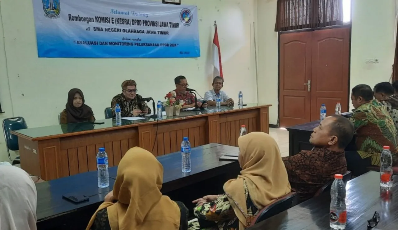 Komisi E Prihatin Fasilitas SMANOr Jatim Kurang Layak