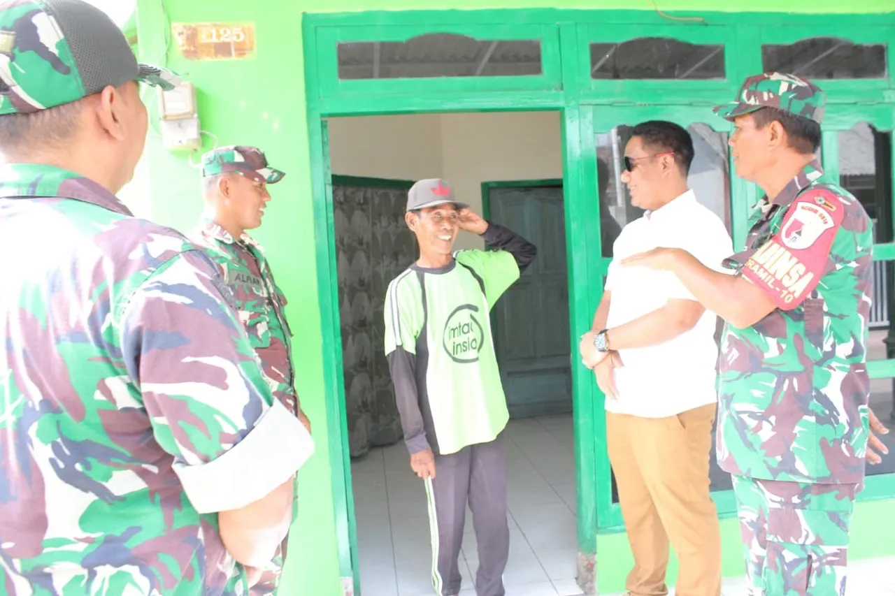 Sukses TMMD ke-120 Bikin Margono Warga Desa Penambangan Terharu