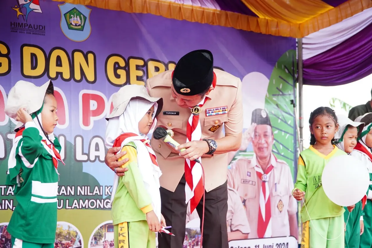 Ada 1.500 Anak di Laren Ikuti Gebyar Prasiaga PAUD