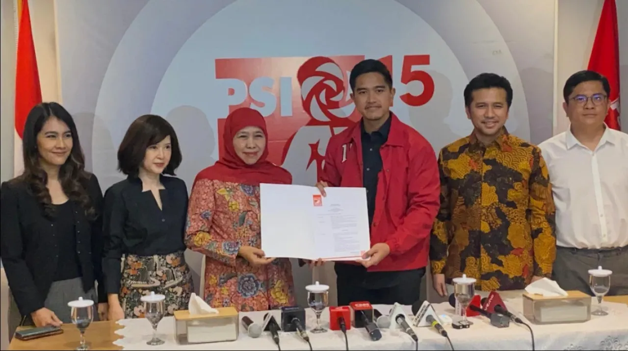 Pilgub Jatim 2024, PSI Resmi Usung Pasangan Khofifah-Emil