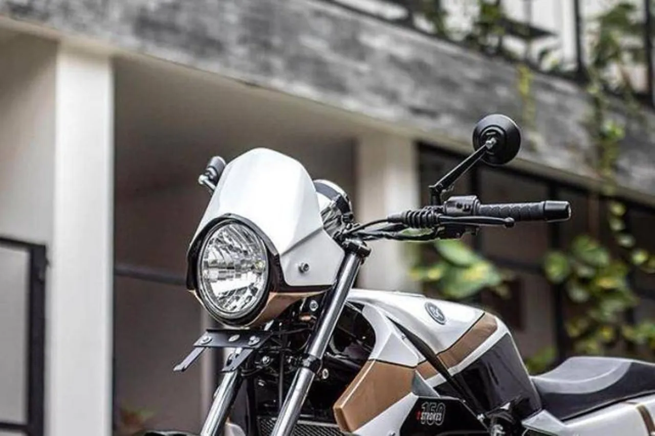 Makin Kalcer, Kawasaki Ninja 150R Dicustom Konsep Scrambler