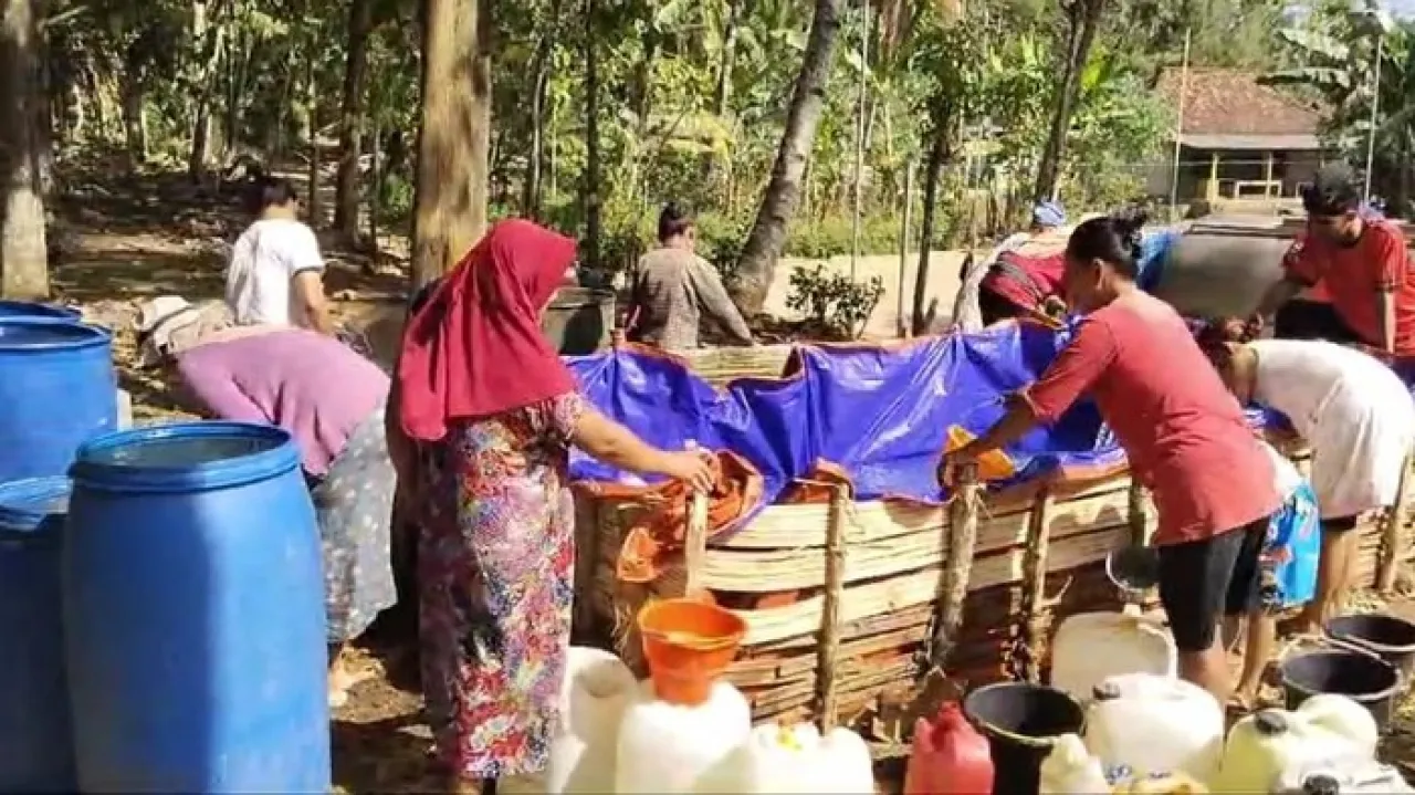 2 Desa di Trenggalek Kekurangan Air Bersih