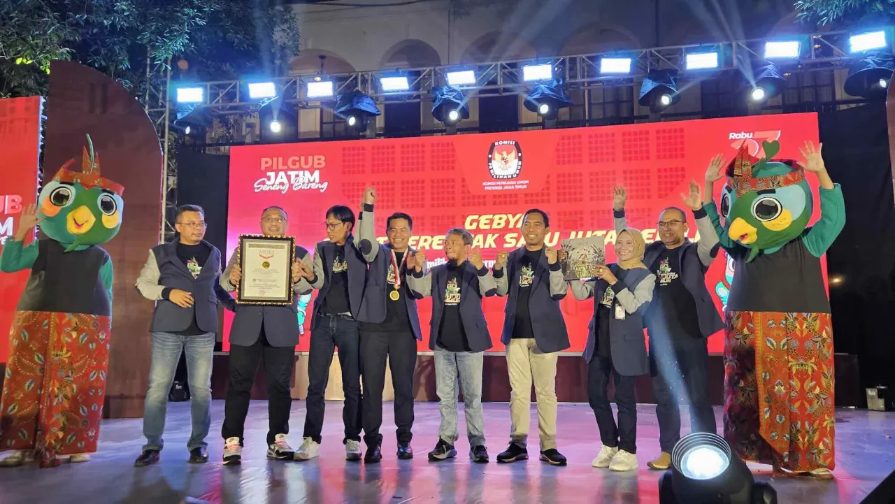 KPU Jatim Targetkan Coklit 31Juta Pemilih Pilkada Sampai 24 Juli 2024
