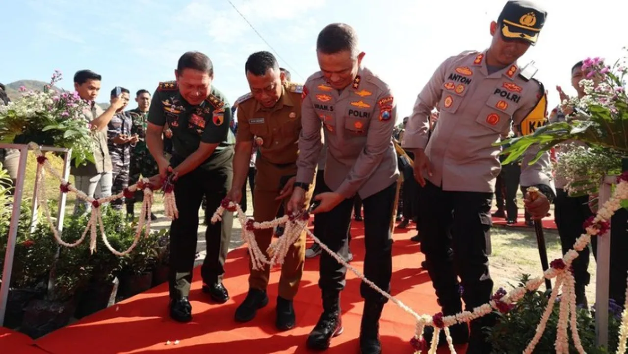 Kapolda Resmikan Sumur Bor di Ponorogo