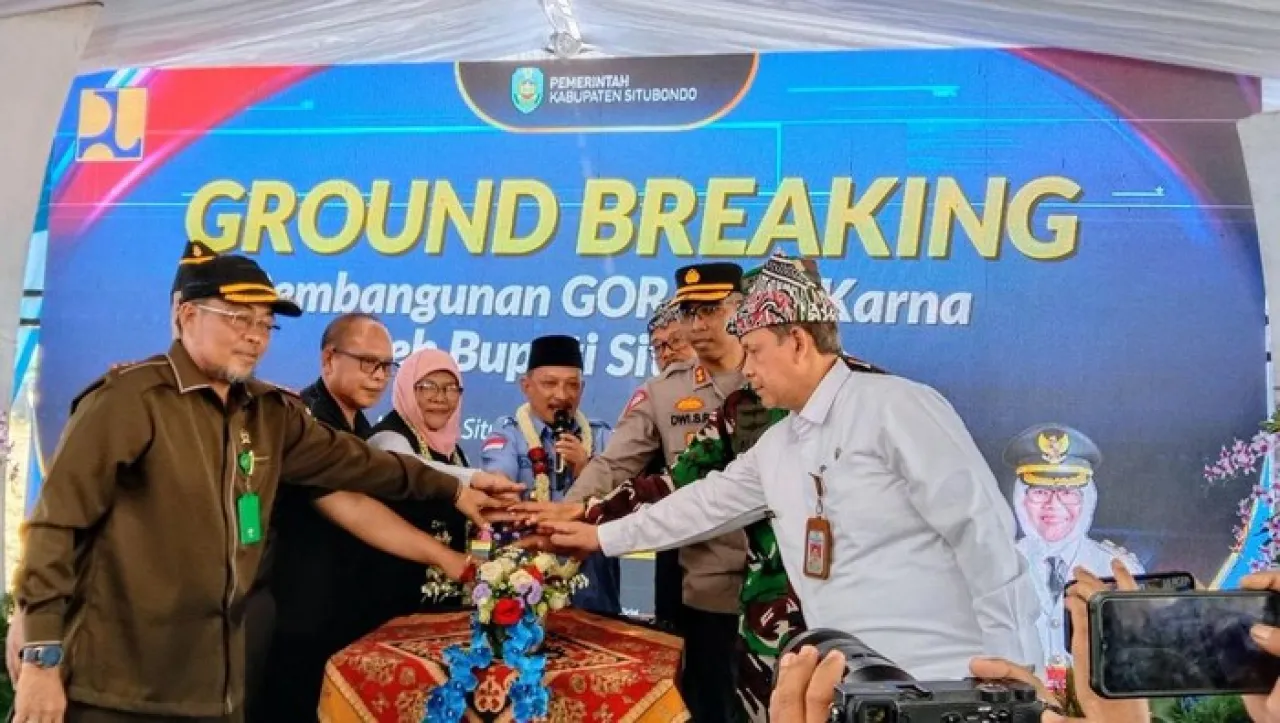 Bupati Situbondo Resmikan GOR Bung Karna