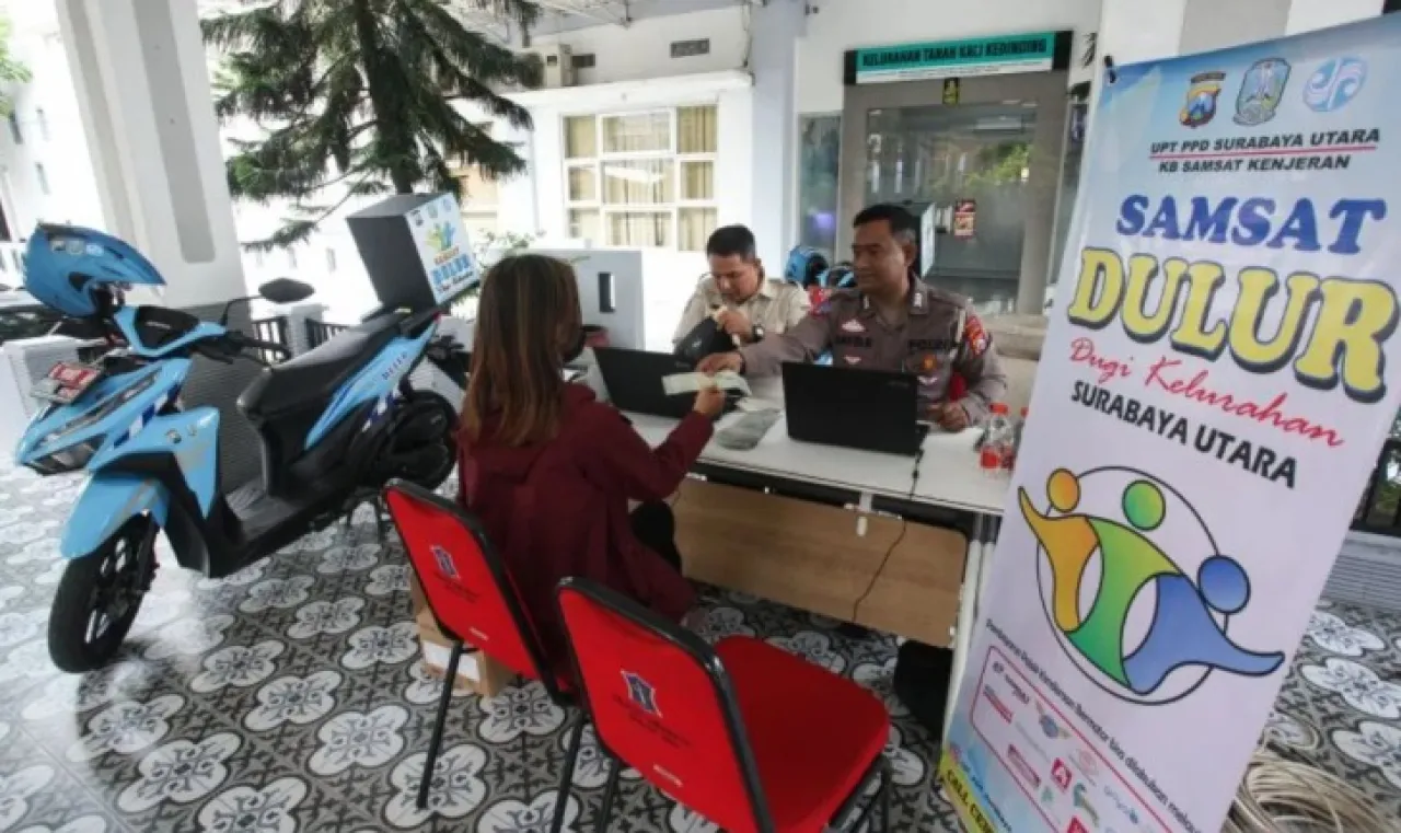 Samsat Dulur Optimalkan Pajak Kendaraan Bermotor