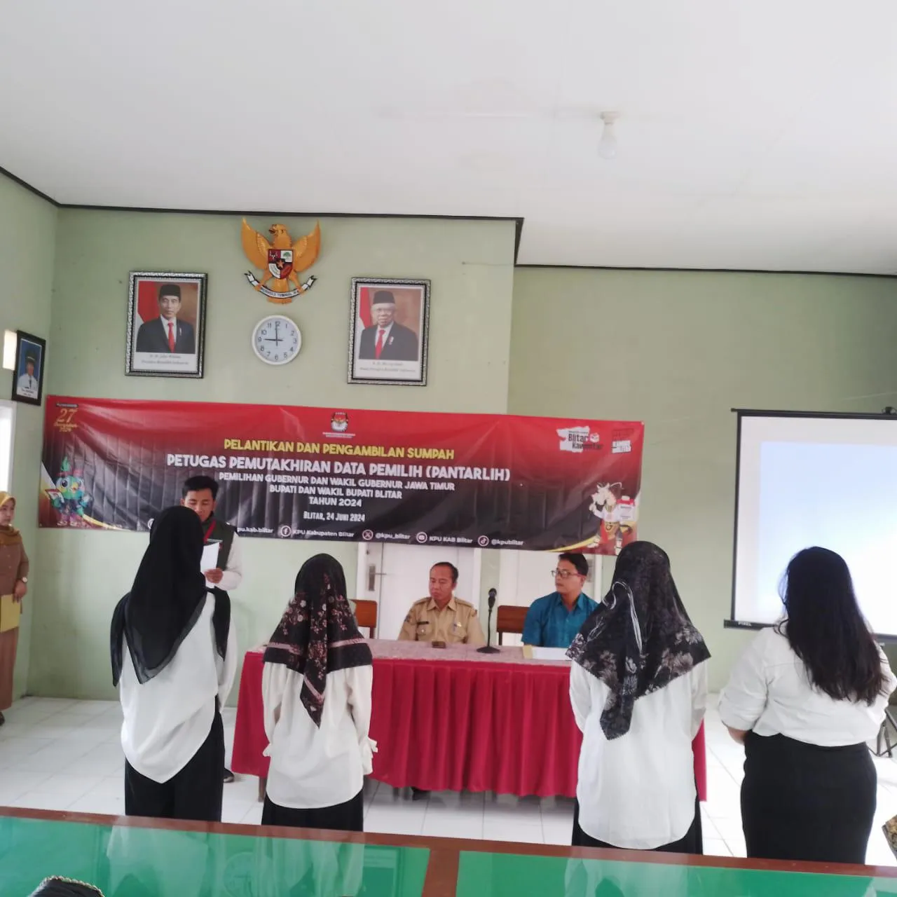 Bawaslu Kabupaten Blitar Minta Panwascam dan PKD Sebagai Ujung Tombak Pengawasan