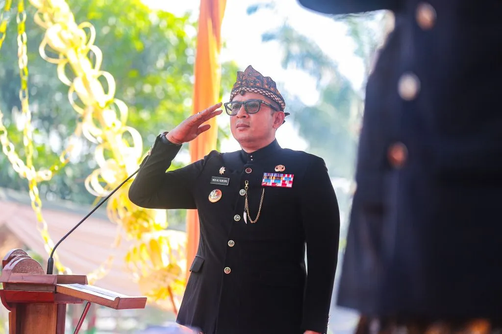 Baru Kali Ini, Upacara Hari Jadi Kota Mojokerto Pakai Bahasa ''Mojopahitan'