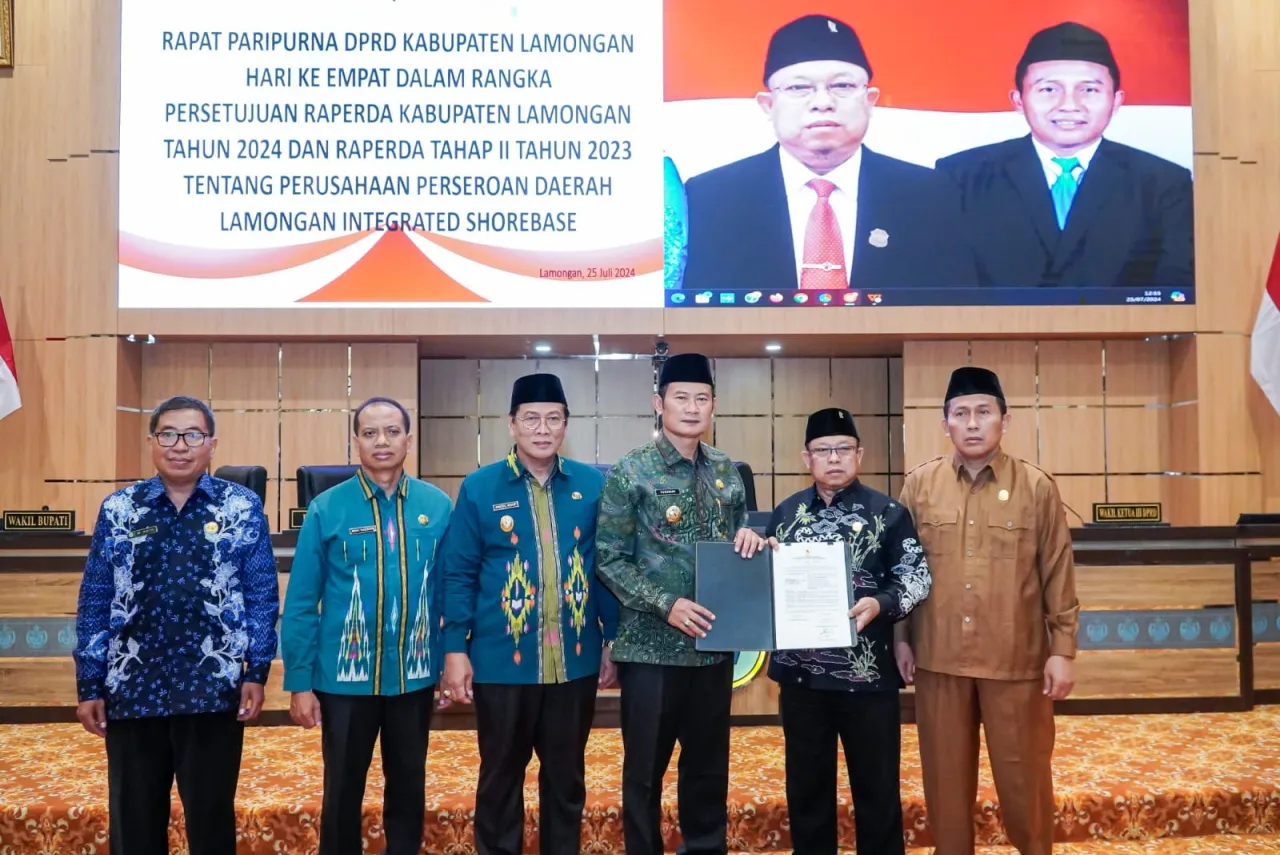 DPRD Lamongan Setujui RKUA PPAS Tahun Anggaran 2025