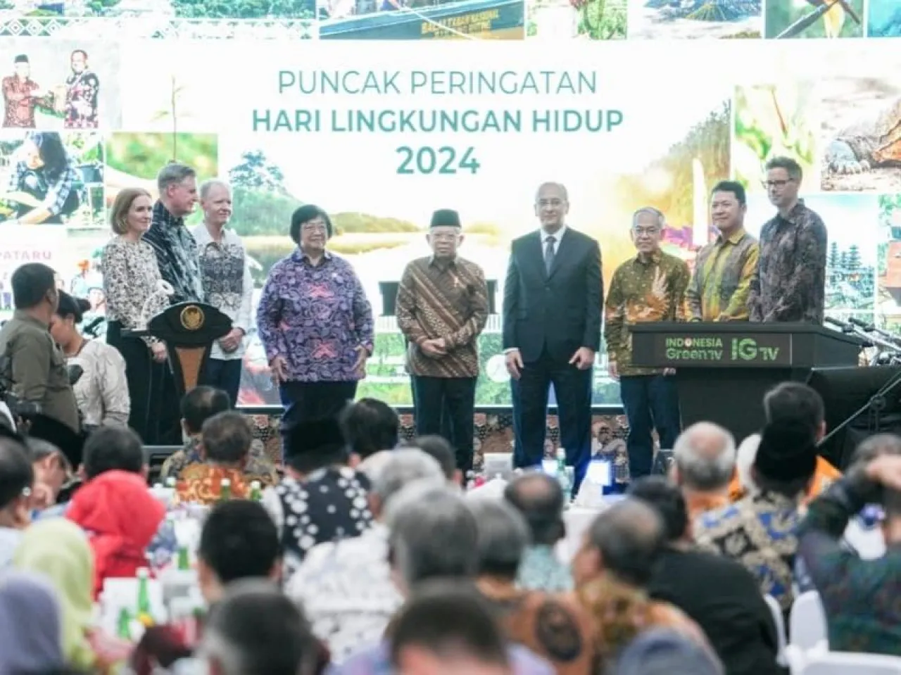 Puncak Peringatan HLH 2024, Wapres RI Ajak Seluruh Elemen Bangsa Perkuat Komitmen Jaga Lingkungan