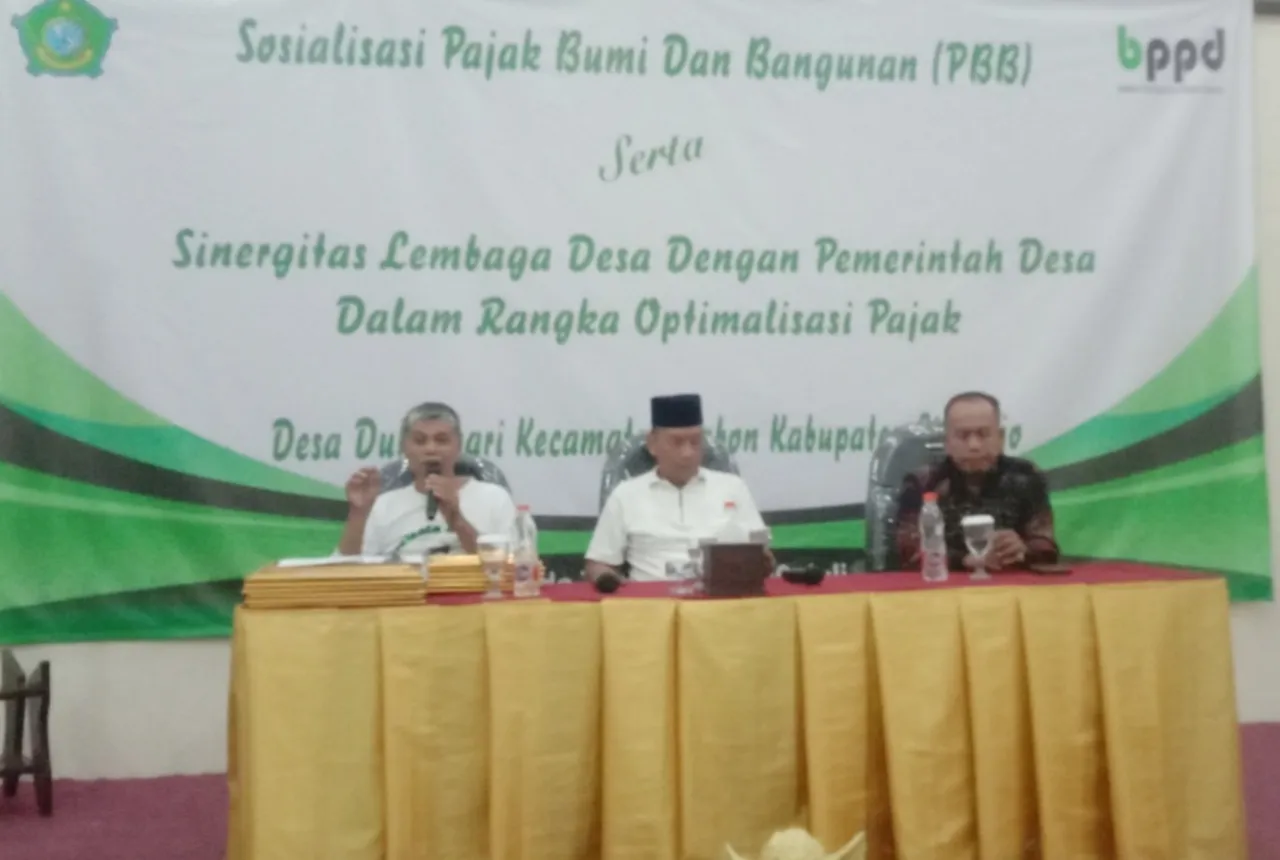 Program Optimalisasi PBB, Fokuskan Kesejahteraan Desa Dukuhsari Tertib Pajak