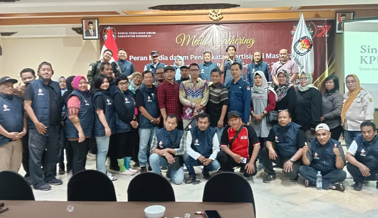 KPU Sidoarjo: Peran Media Berkontribusi Besar Penyelenggaraan Pemilu 2024