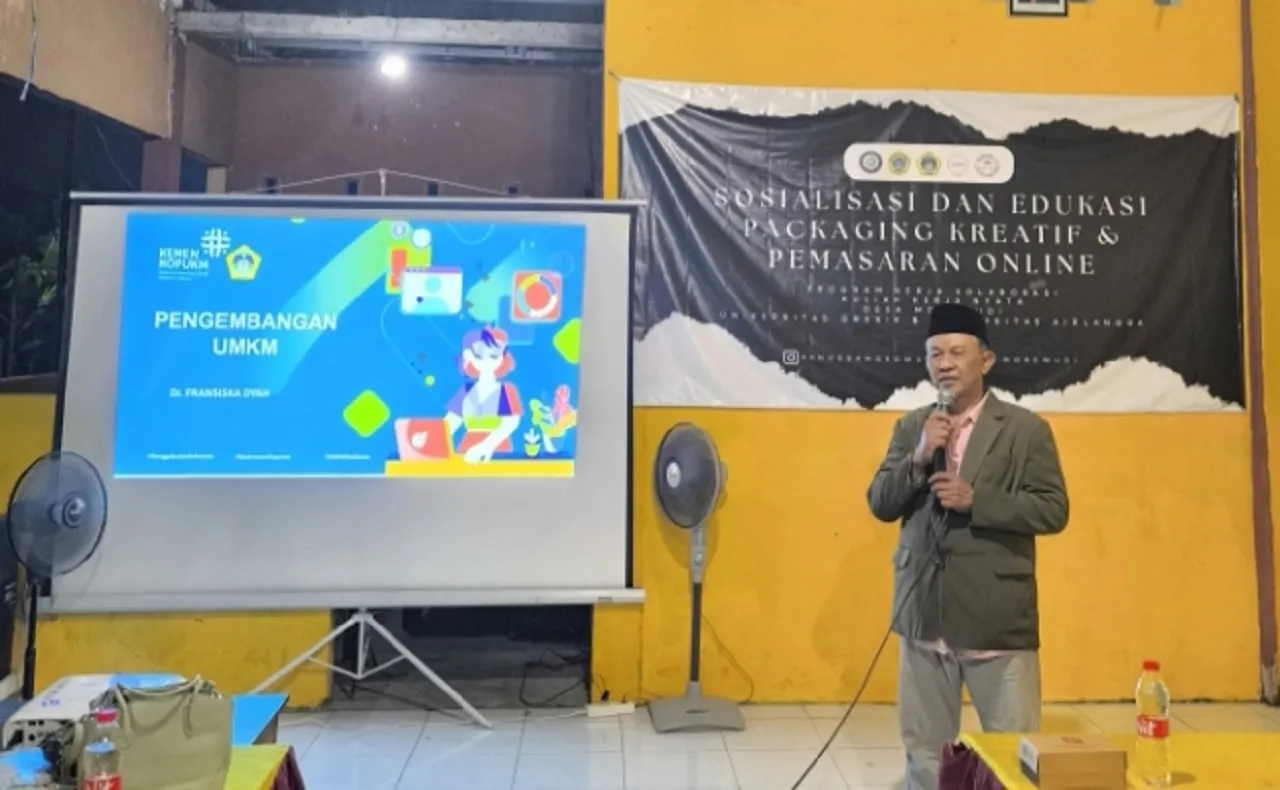 Pemdes Morowudi Gandeng Unair Bina UMKM Makanan Ringan