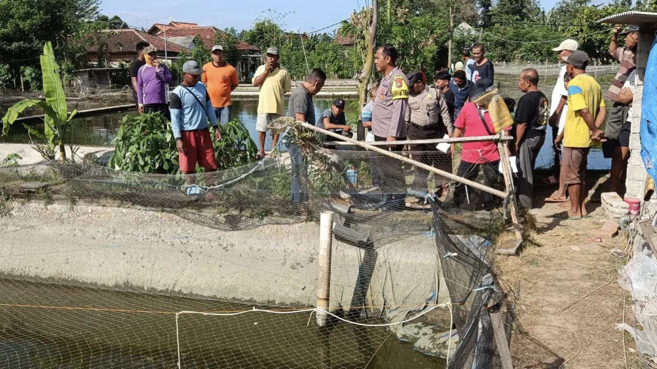 Ditemukan di Kolam Ikan, Warga Tulungagung Diduga Tewas Tersetrum