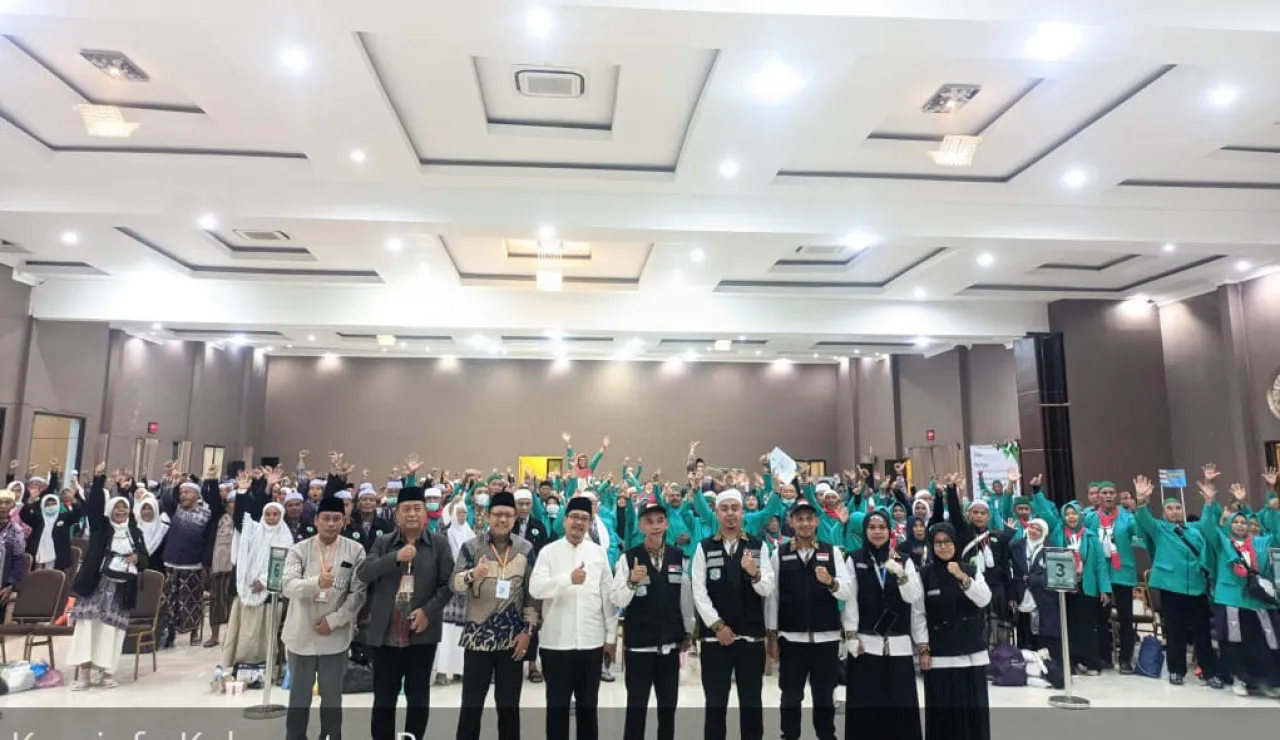 Jamaah Haji Kabupaten Pasuruan Tiba di Tanah Air