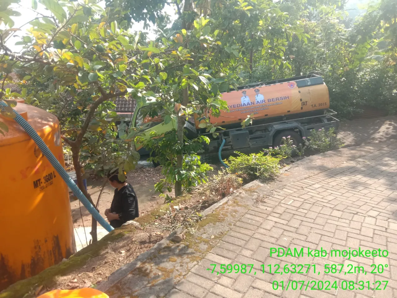 Tiga Desa Dilanda Kekeringan, BPBD Mojokerto Mulai Gelontor Air Bersih