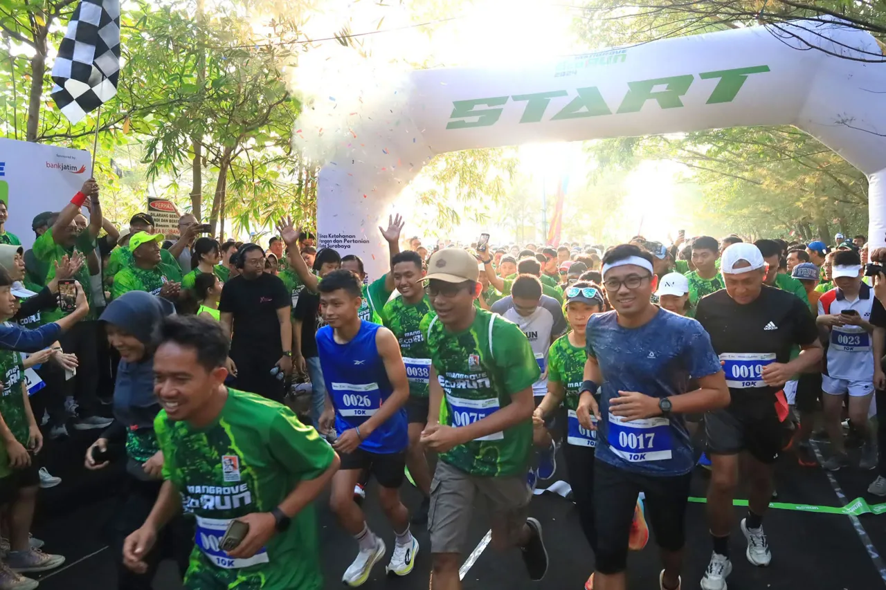 Ribuan Peserta Ramaikan Mangrove Eco Run 2024: Lebih dari Sekadar Lari