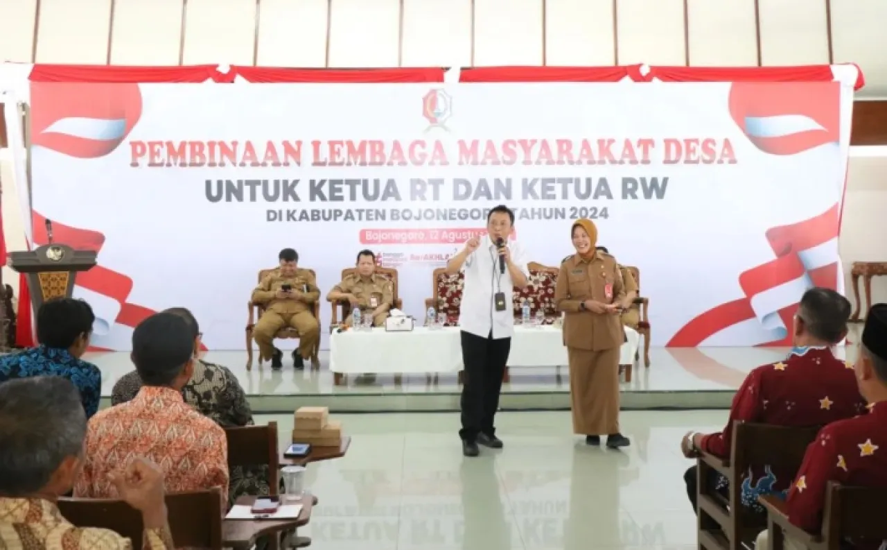 Seluruh Ketua RT-RW di Bojonegoro Didaftarkan BPJS Ketenagakerjaan