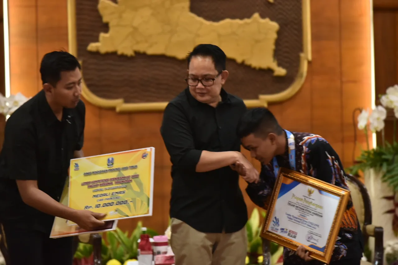 Raih 15 Emas, Jatim Sukses Pertahankan Juara Umum Pada LKS SMK Nasional XXXII 2024