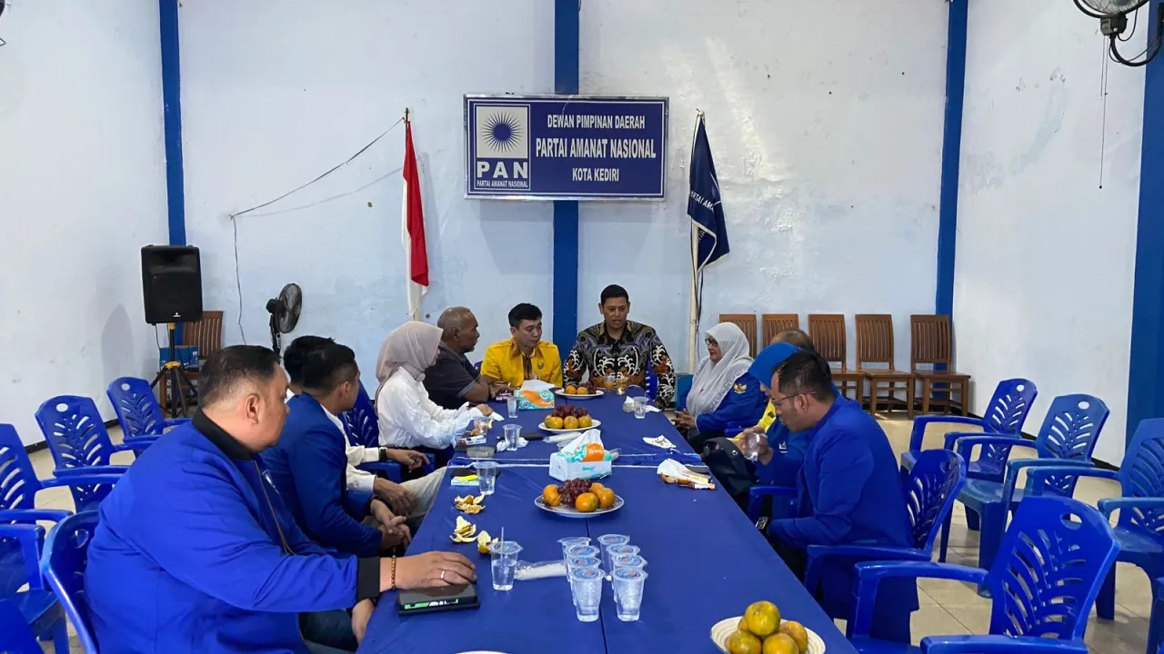 Golkar dan PAN Sepakat Bersaing Sehat di Pilkada Kota Kediri