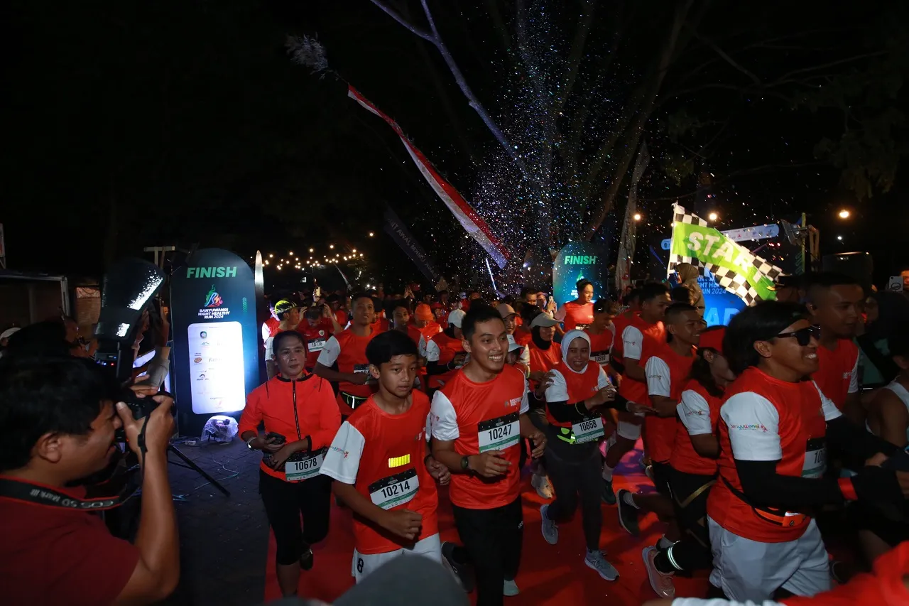 Genjot Wellness Tourism, Pemkab Banyuwangi Gelar Healthy Night Run