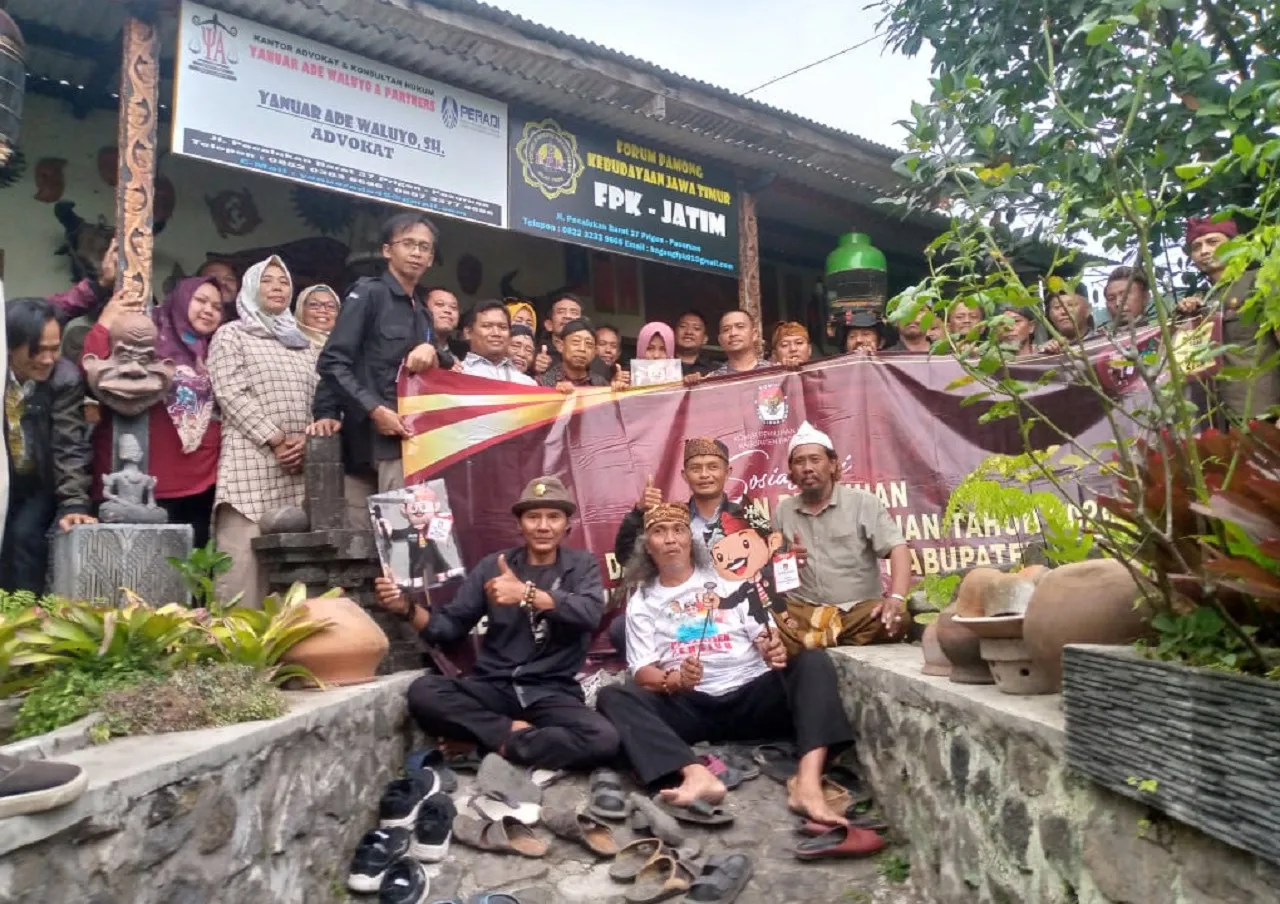 Sukseskan Pilkada 2024, KPU Kabupaten Pasuruan Gandeng Pelaku Seni Budaya
